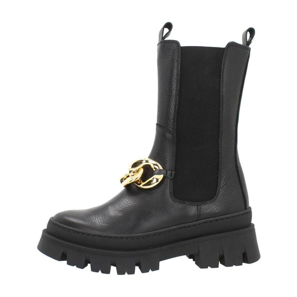 Women's Ankle Boots Yellow Black