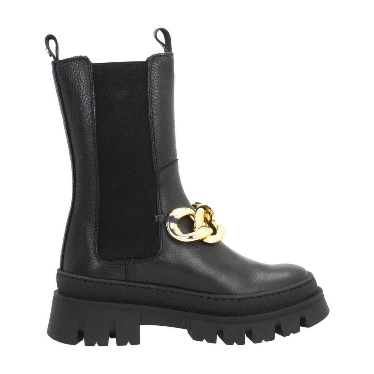 Women's Ankle Boots Yellow Black
