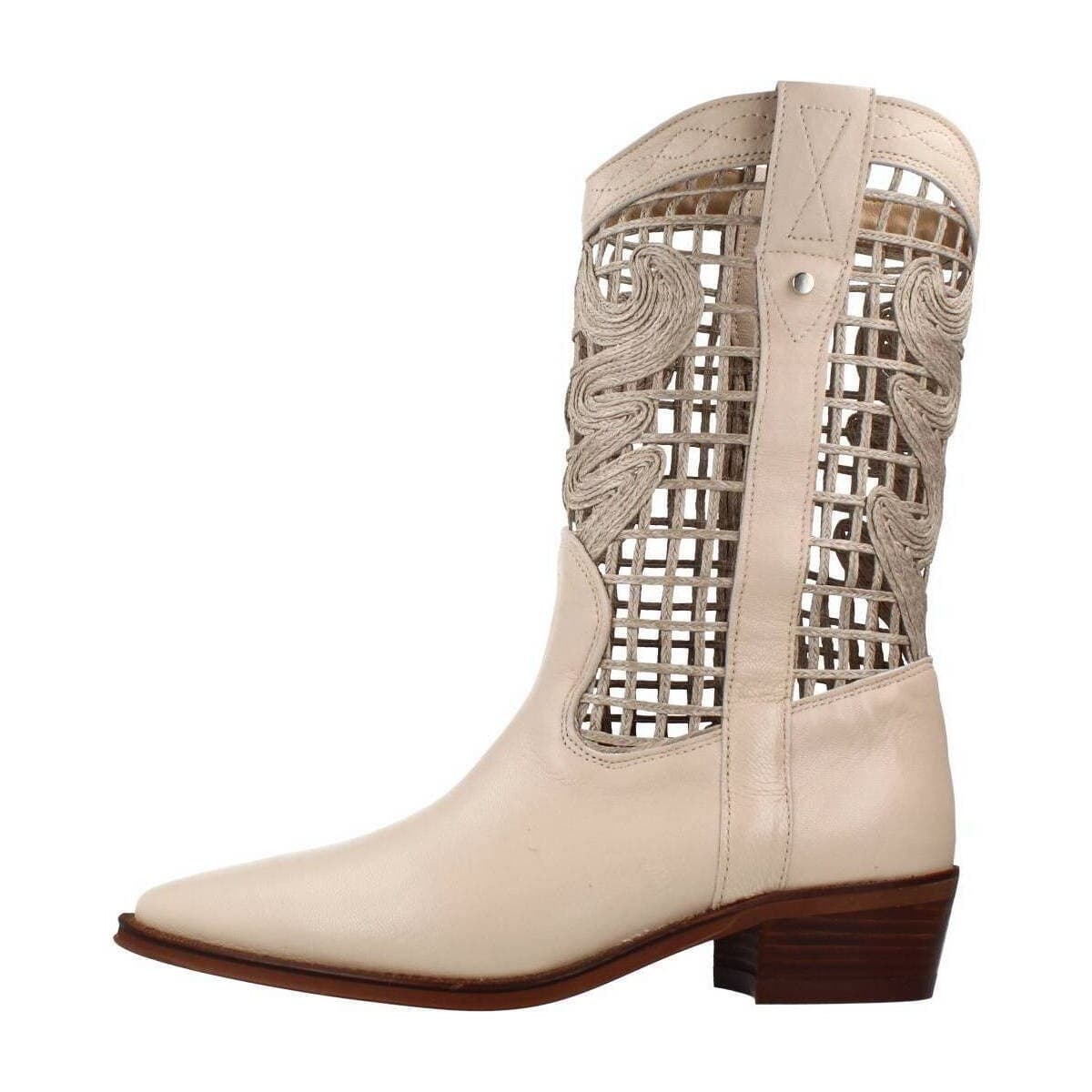 Women's Ankle Boots Alpe Beige