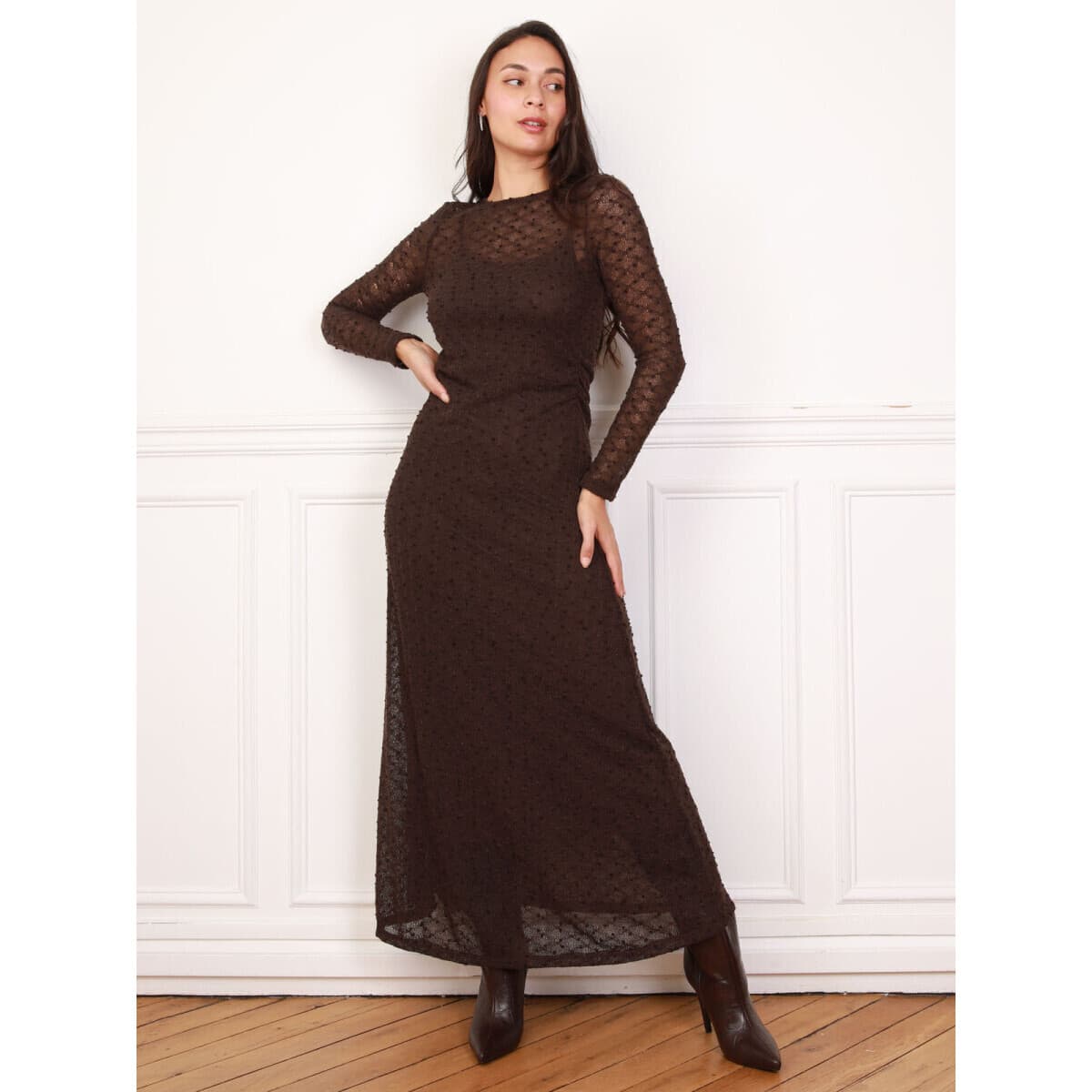 Women's Dresses La Modeuse Brown