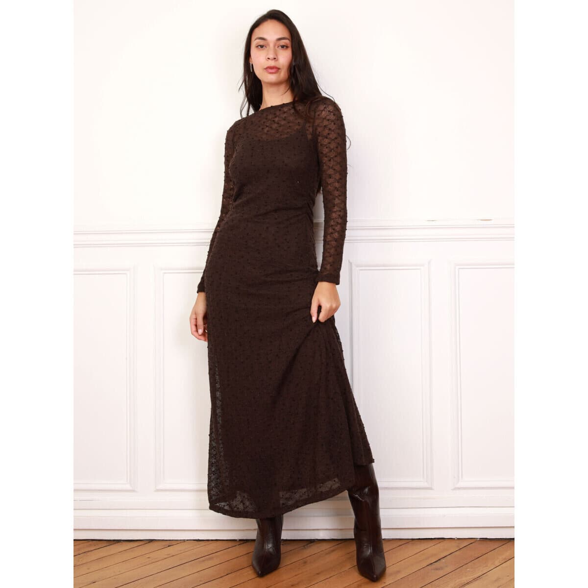 Women's Dresses La Modeuse Brown