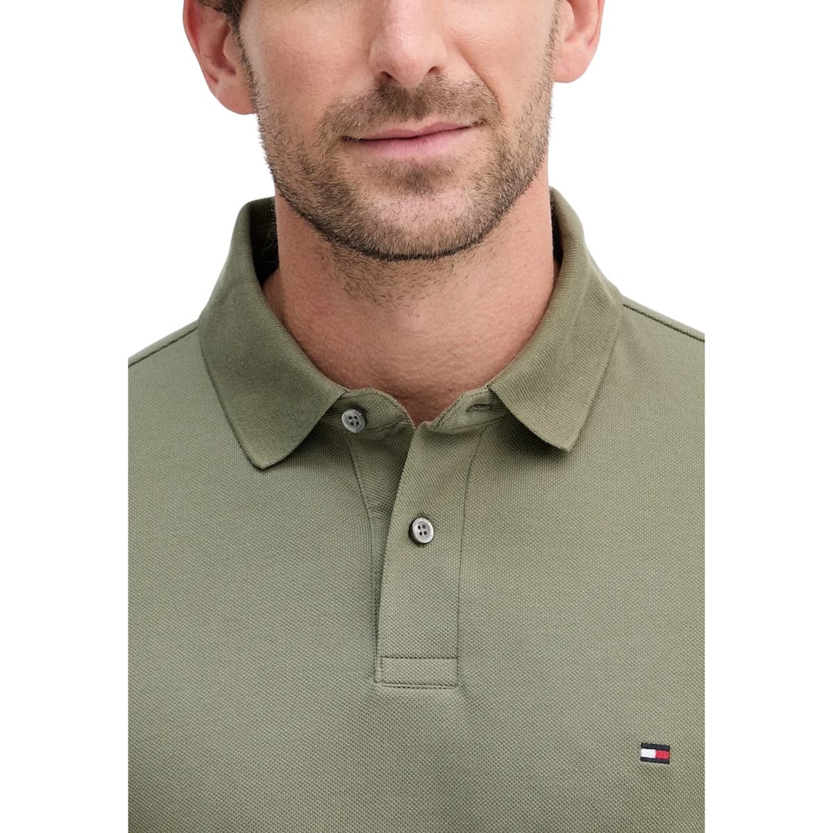 Men's Polo Shirts Tommy Hilfiger Green