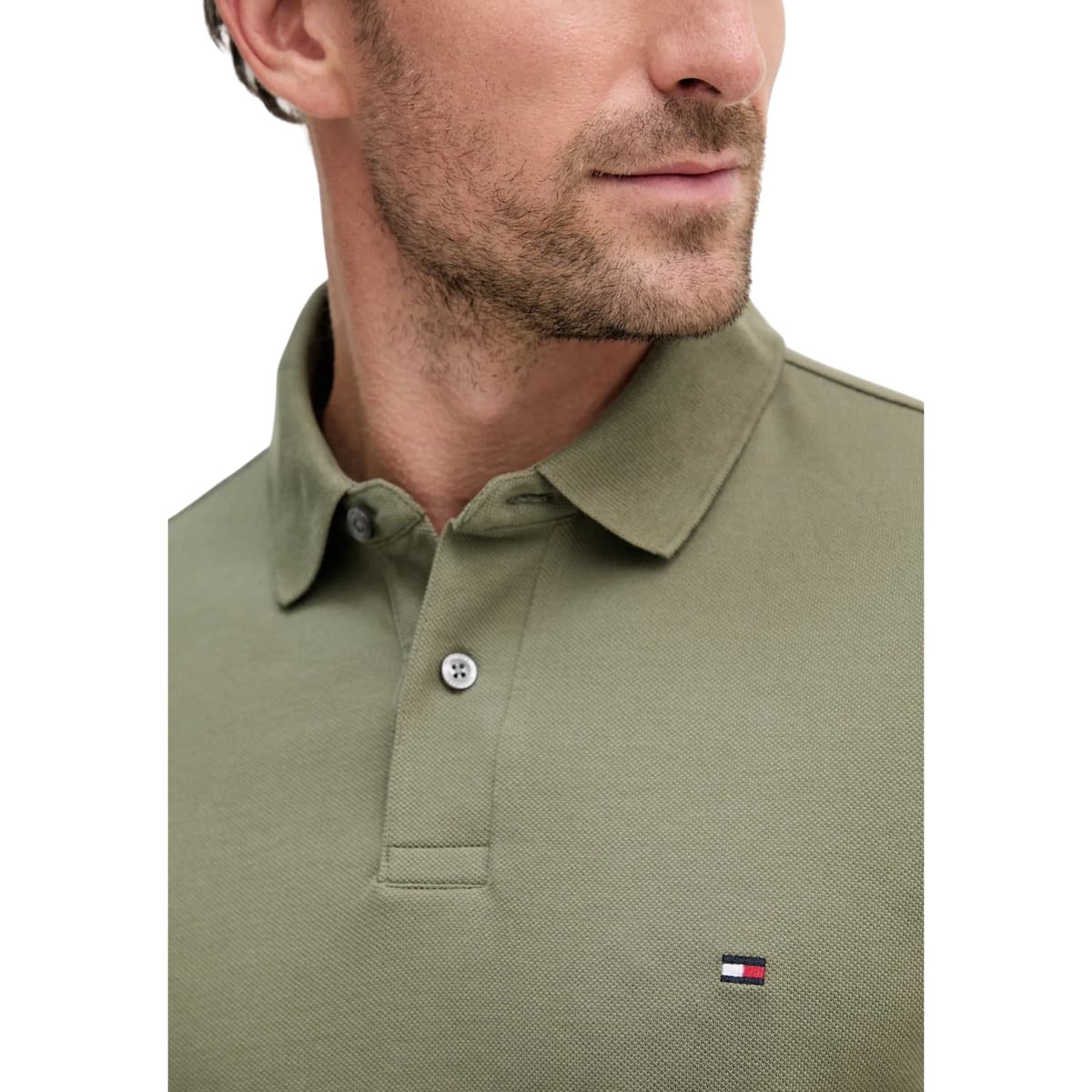 Men's Polo Shirts Tommy Hilfiger Green