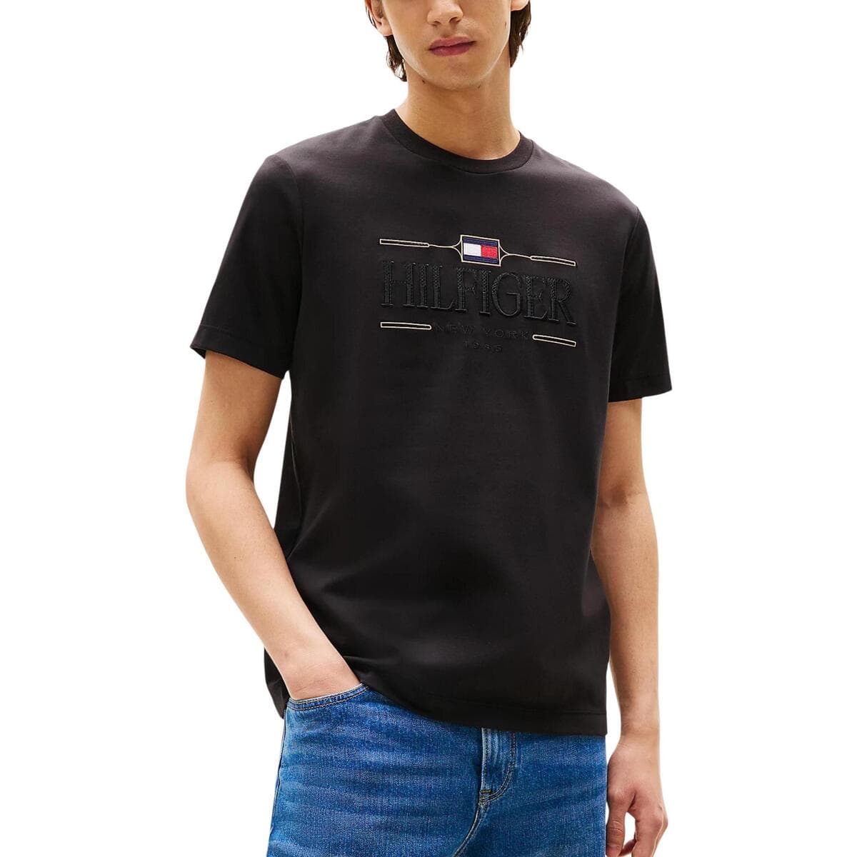 Men's T-Shirts Tommy Hilfiger Black