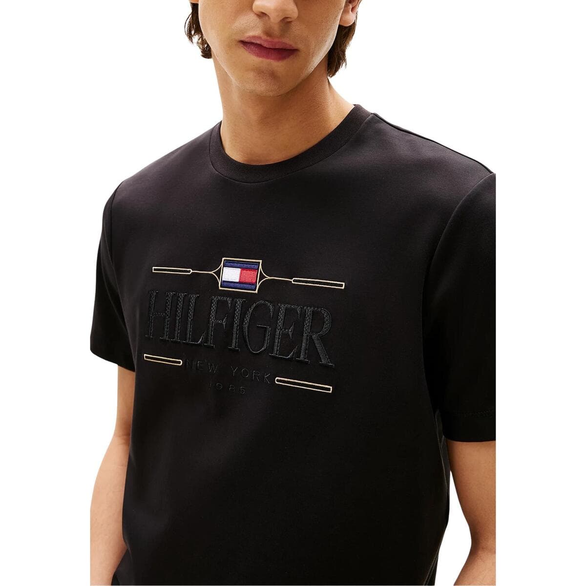Men's T-Shirts Tommy Hilfiger Black