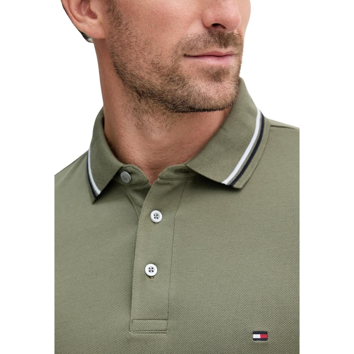 Men's Polo Shirts Tommy Hilfiger Green