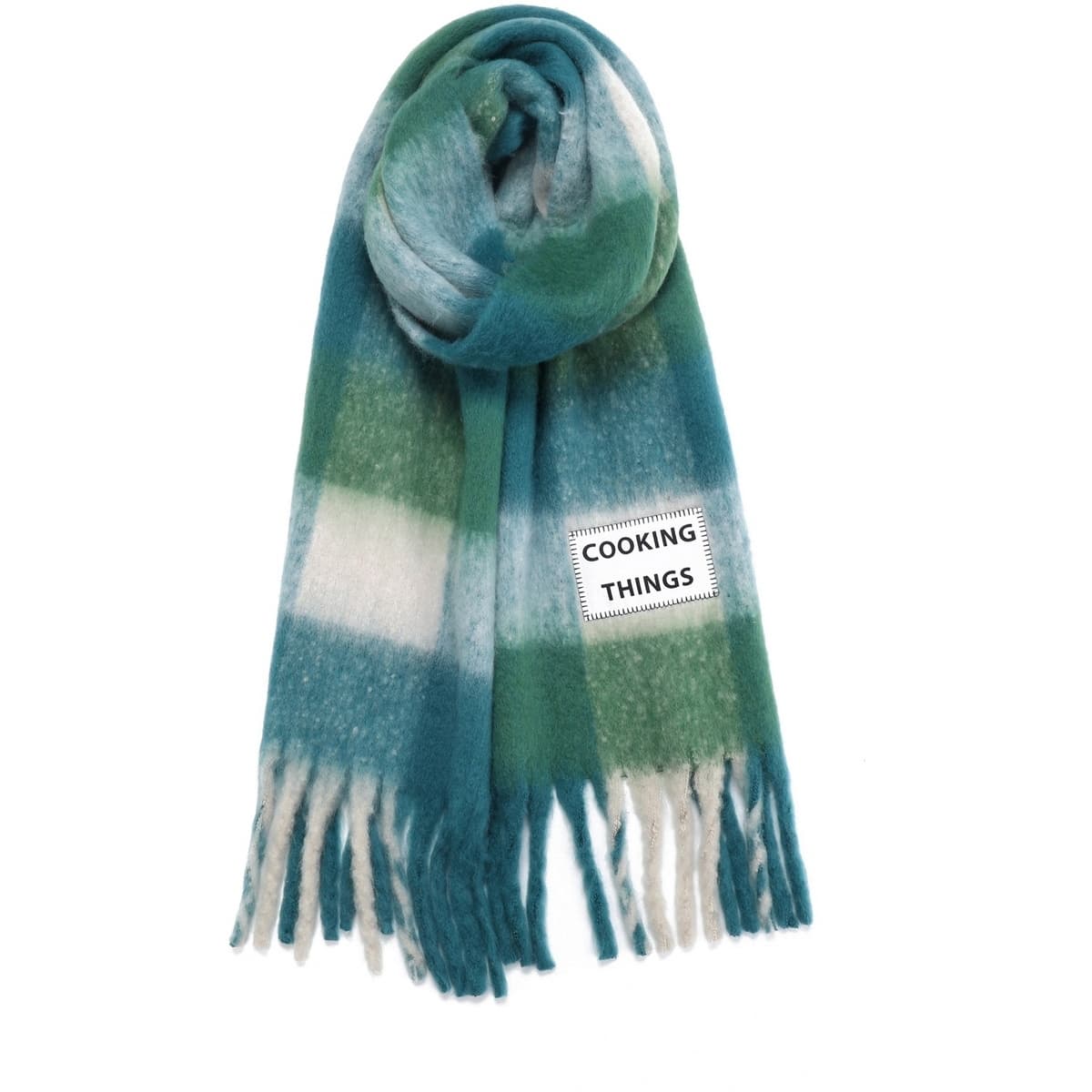Men's Scarves Verb To Do Green