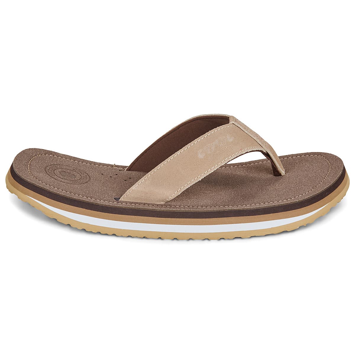Men's Flip Flops Cool shoe Brown