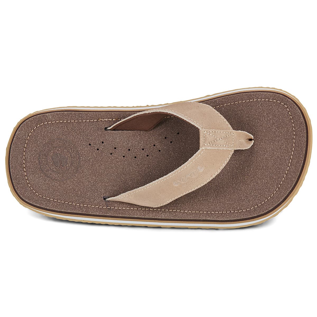 Men's Flip Flops Cool shoe Brown