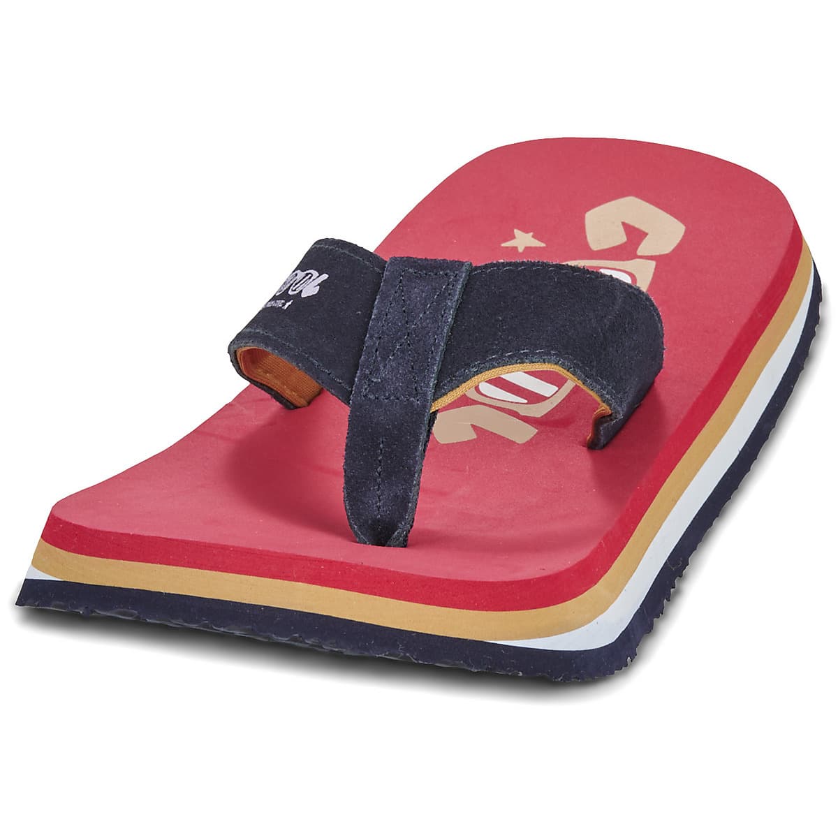 Men's Flip Flops Cool shoe Red