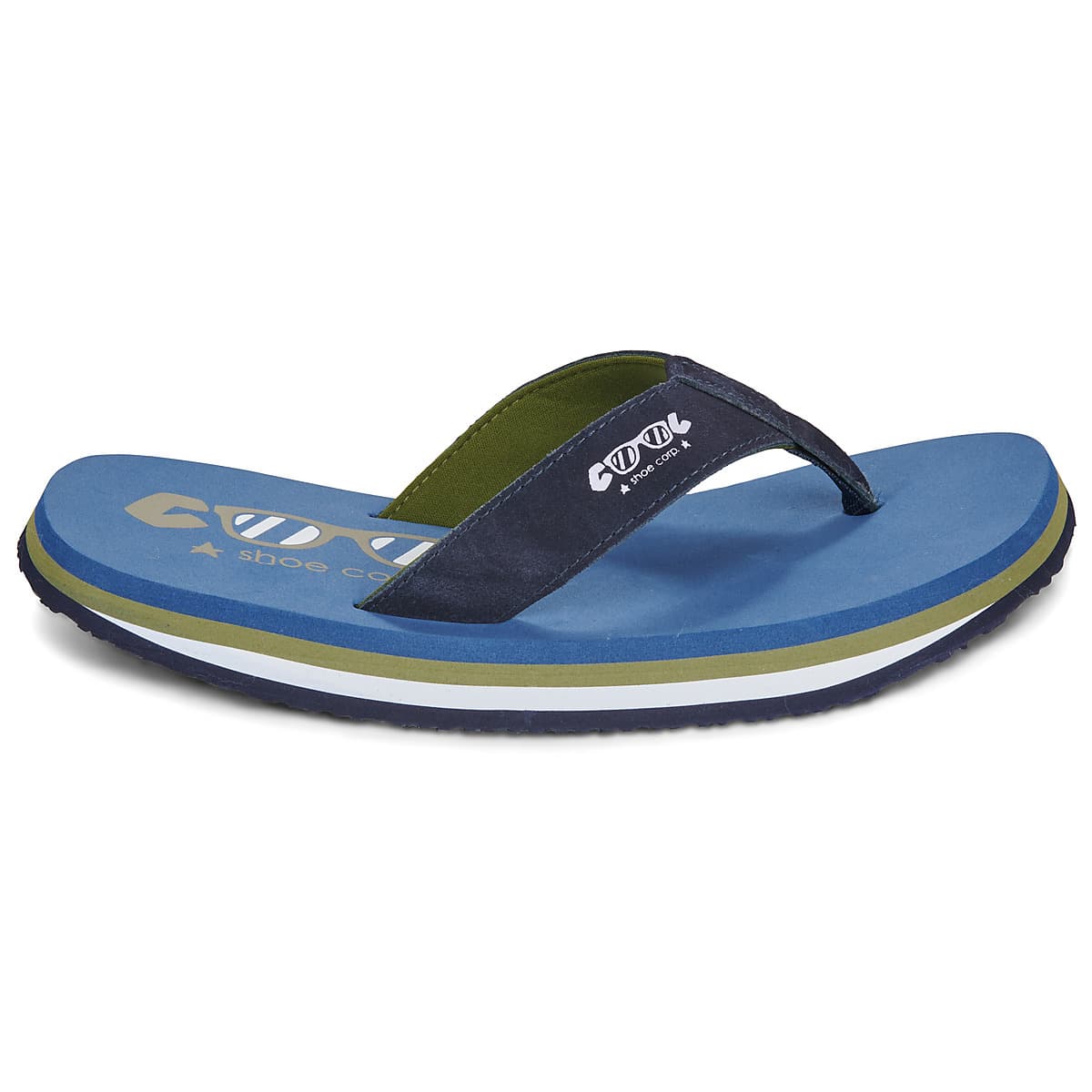 Men's Flip Flops Cool shoe Blue