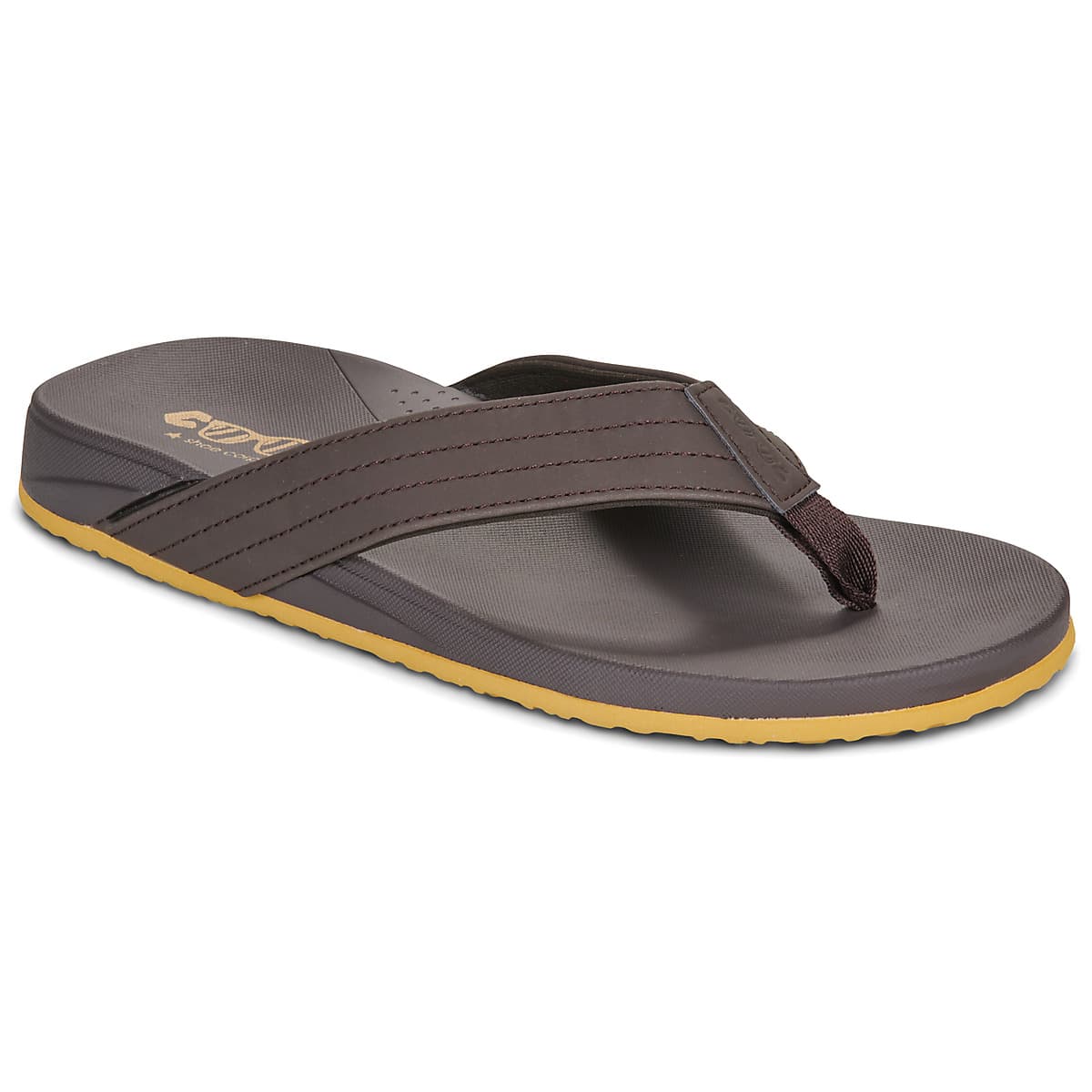 Men's Flip Flops Cool shoe Brown