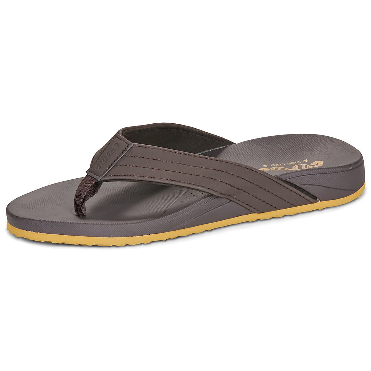 Men's Flip Flops Cool shoe Brown