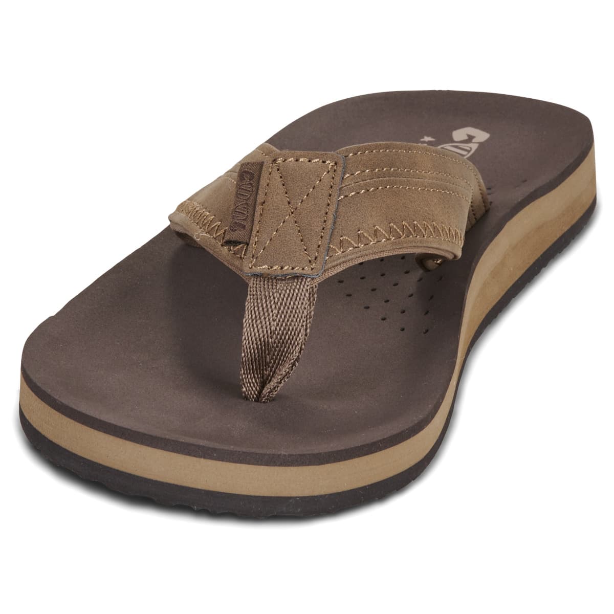 Men's Flip Flops Cool shoe Brown