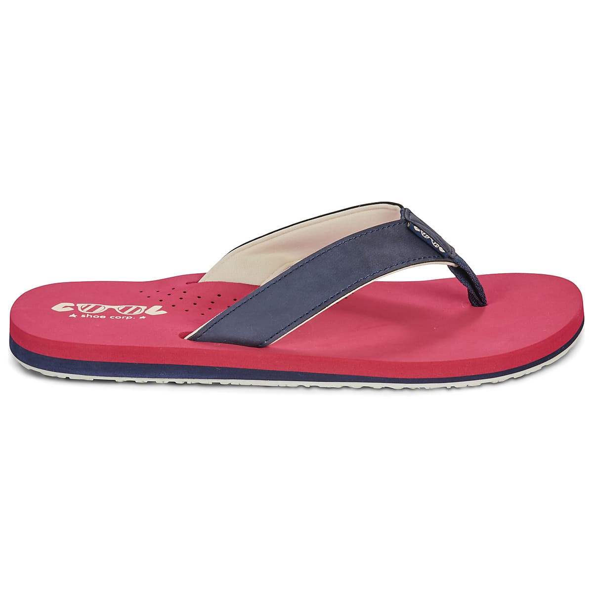 Men's Flip Flops Cool shoe Red