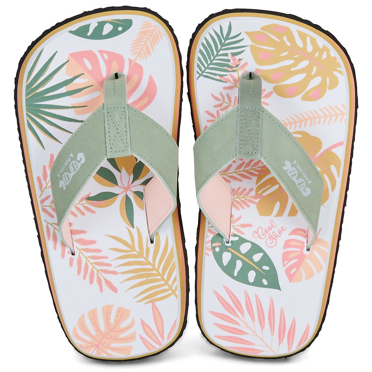 Women's Flip Flops Cool shoe Green