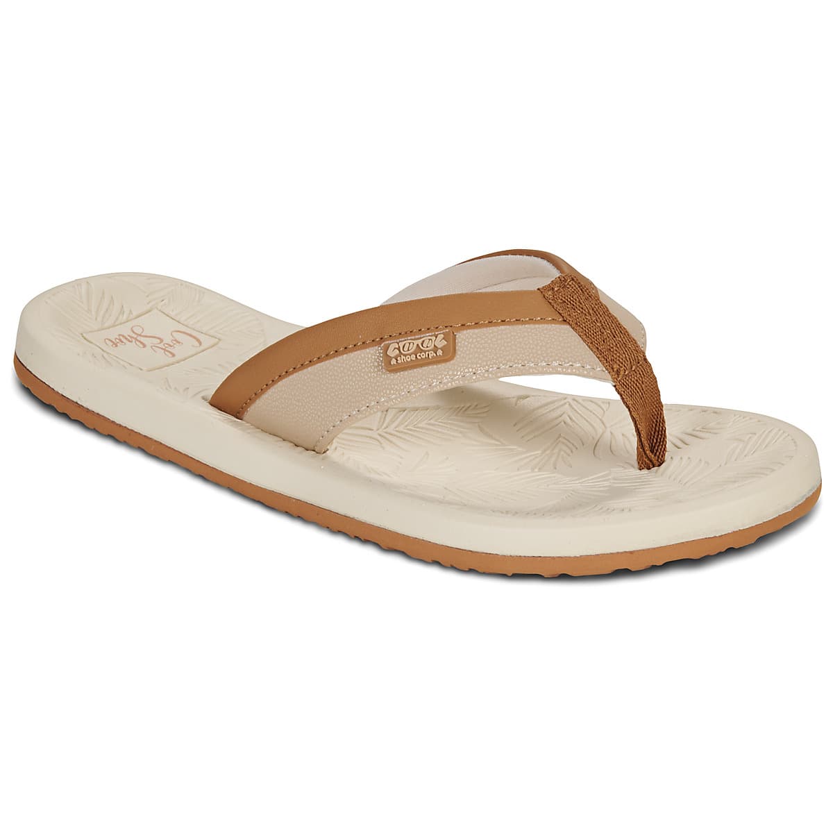 Women's Flip Flops Cool shoe Beige