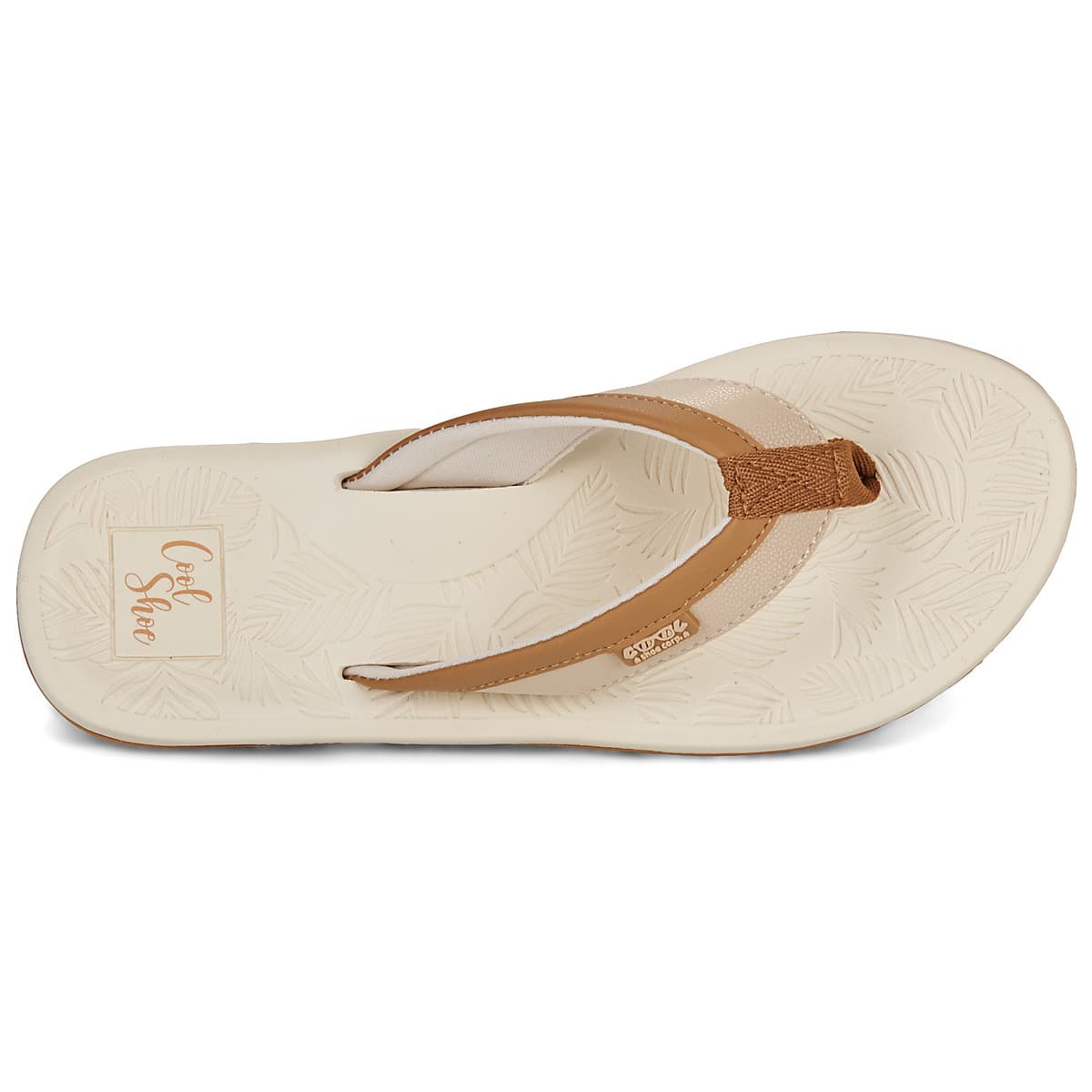 Women's Flip Flops Cool shoe Beige