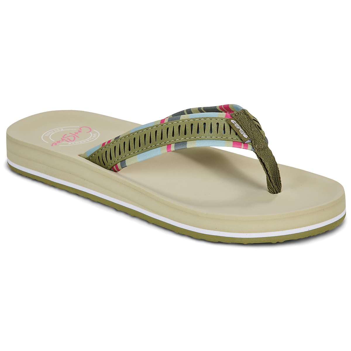 Women's Flip Flops Cool shoe Beige