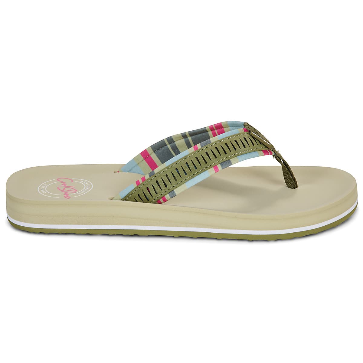 Women's Flip Flops Cool shoe Beige