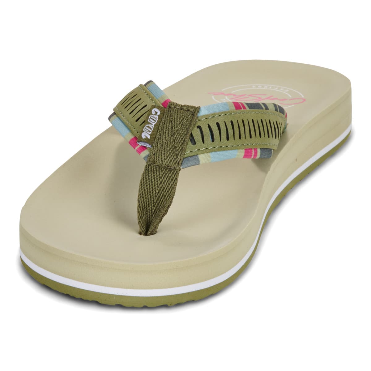 Women's Flip Flops Cool shoe Beige