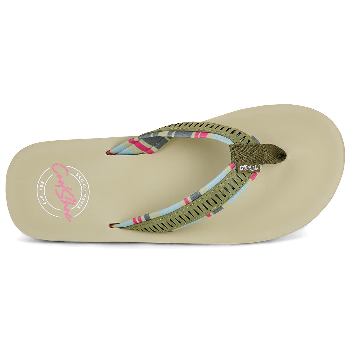 Women's Flip Flops Cool shoe Beige