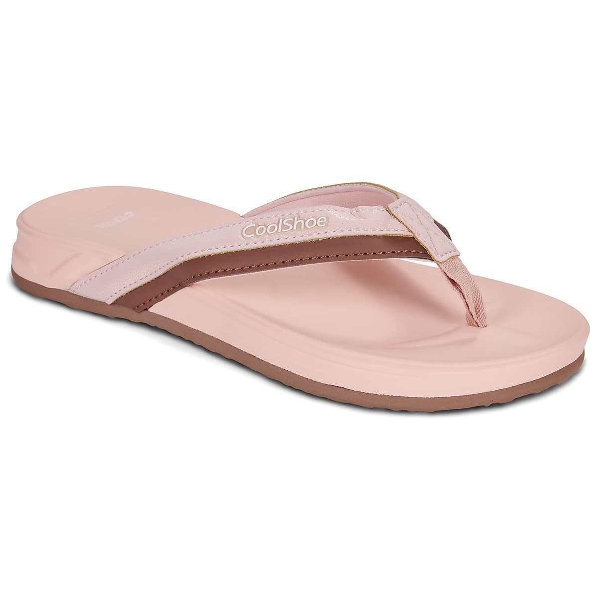 Women's Flip Flops Cool shoe Brown