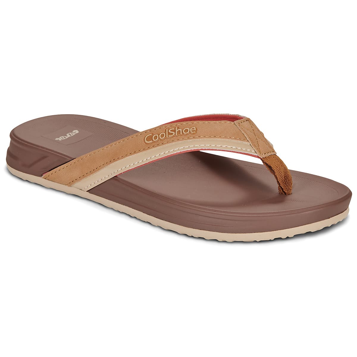 Women's Flip Flops Cool shoe Brown