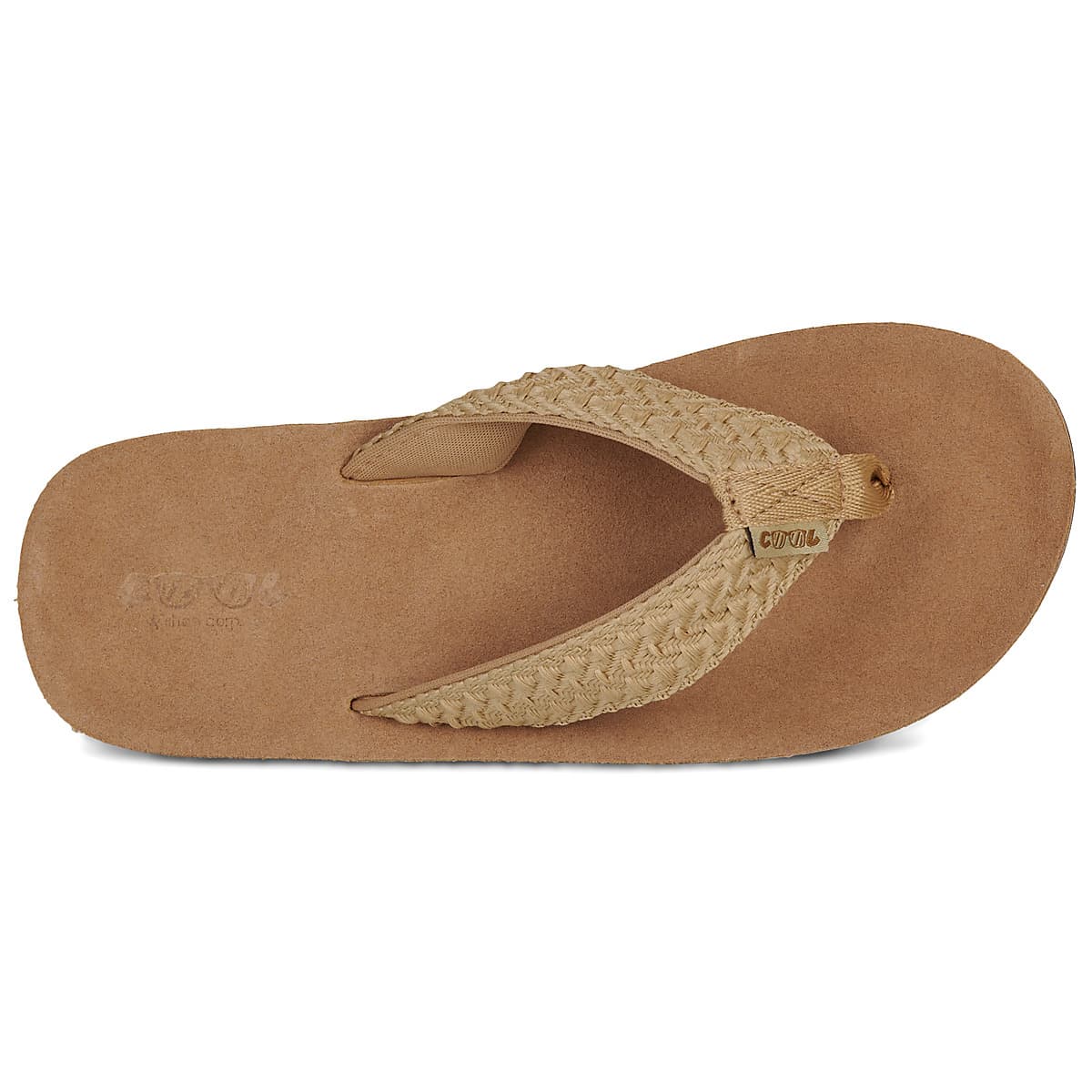 Women's Flip Flops Cool shoe Brown