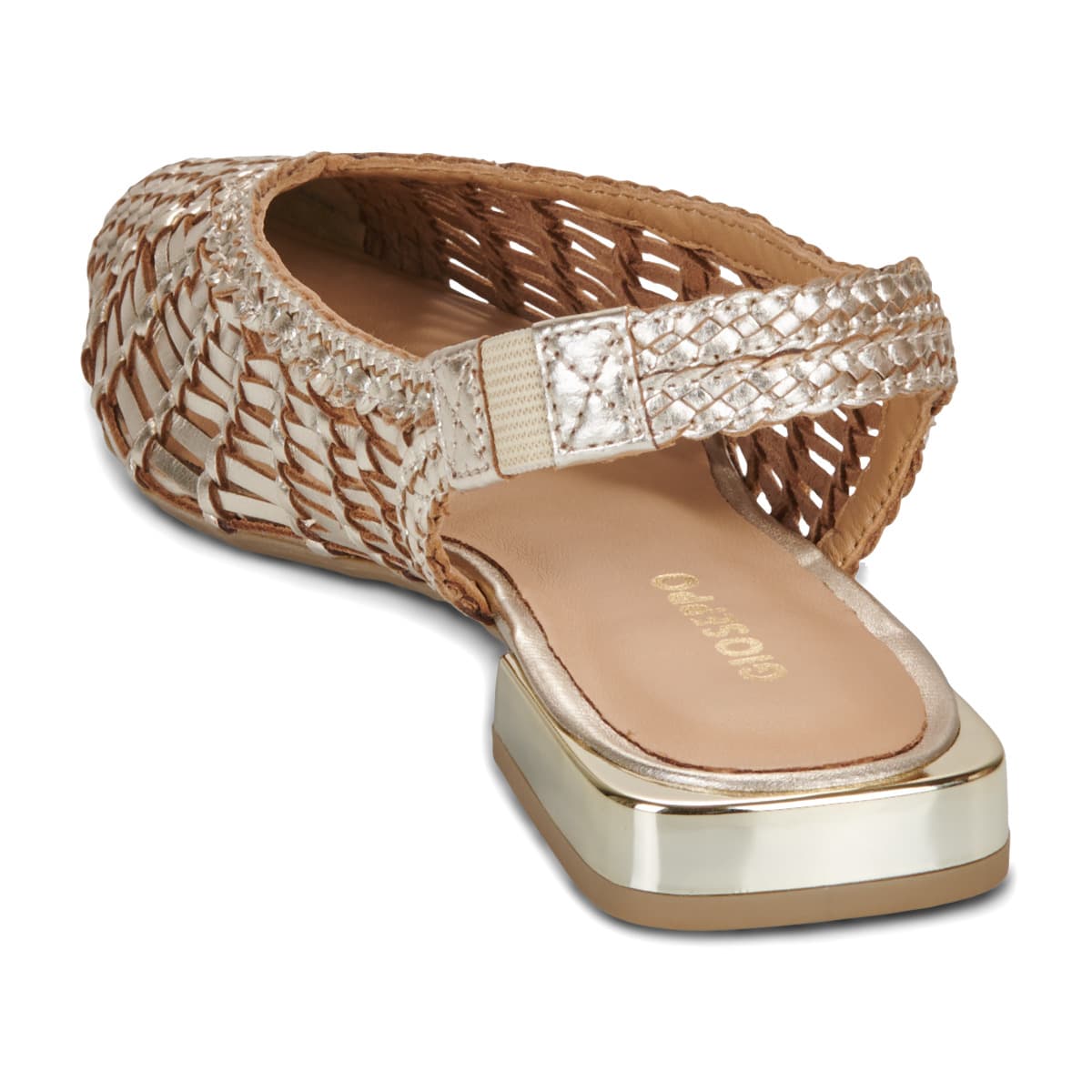 Women's Ballet Flats Gioseppo Gold