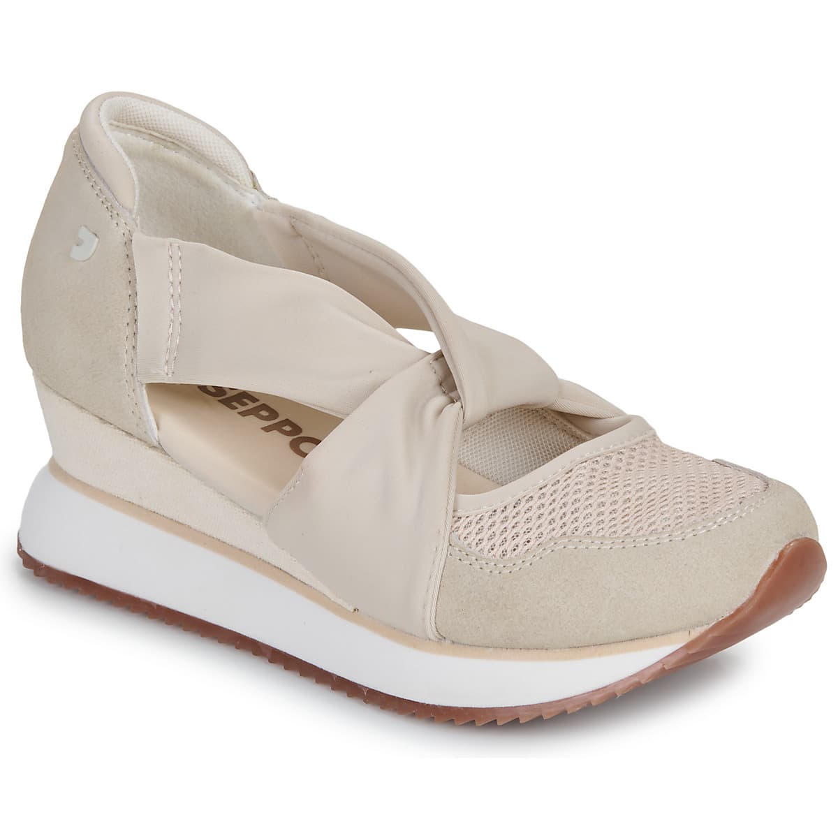 Women's Ballet Flats Gioseppo Beige