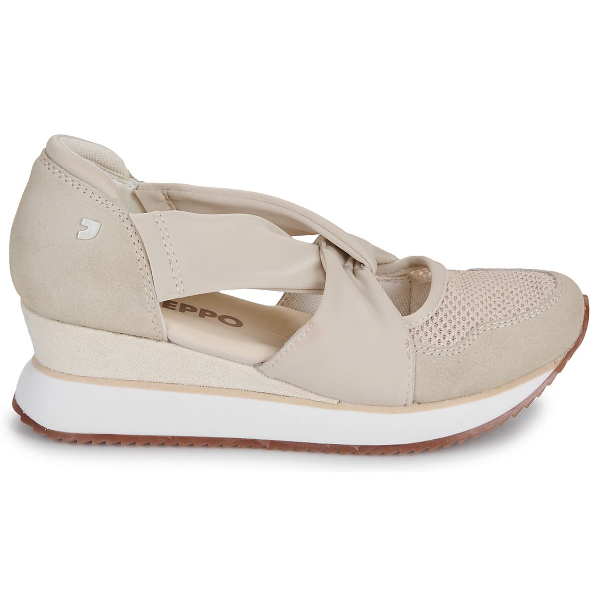 Women's Ballet Flats Gioseppo Beige
