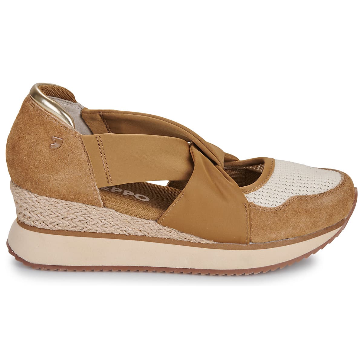 Women's Ballet Flats Gioseppo Brown