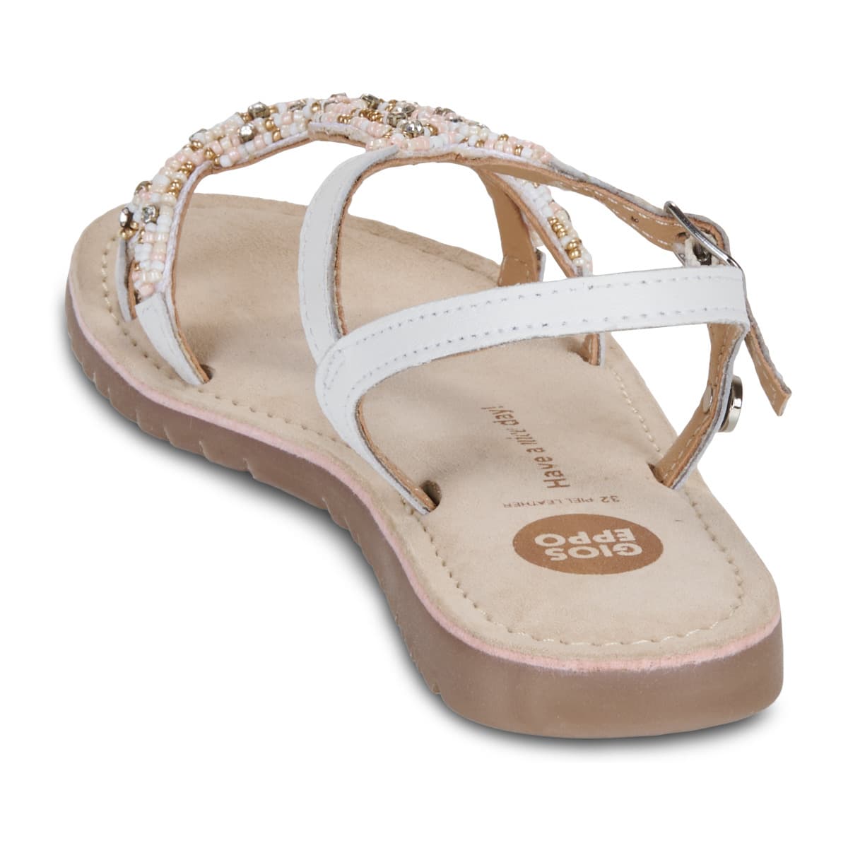 Girls' Sandals Gioseppo White