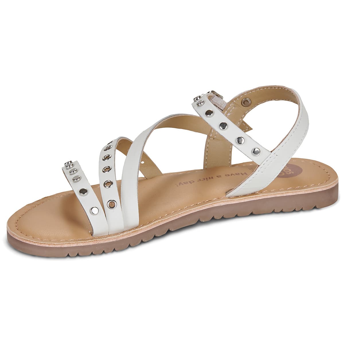 Girls' Sandals Gioseppo White