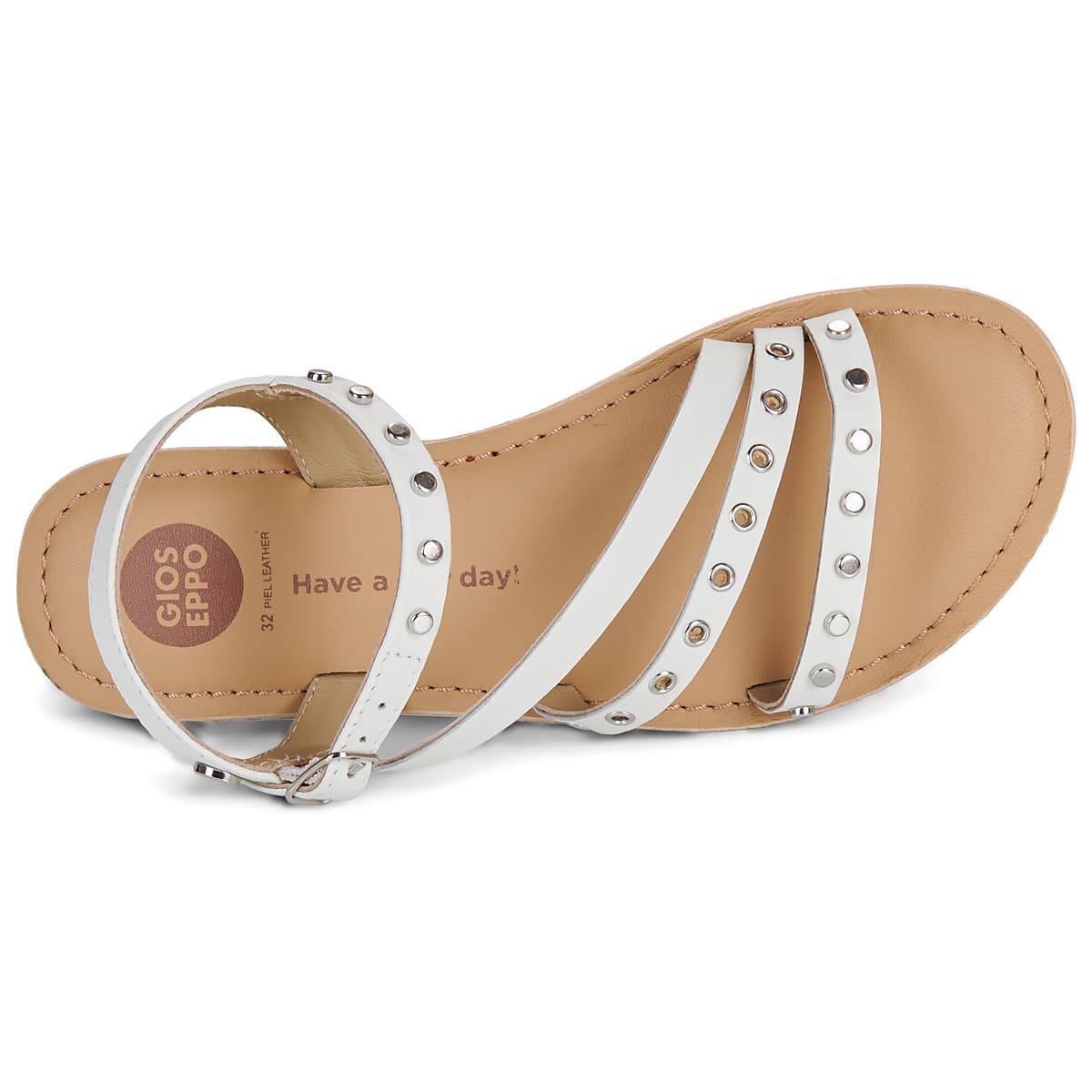 Girls' Sandals Gioseppo White