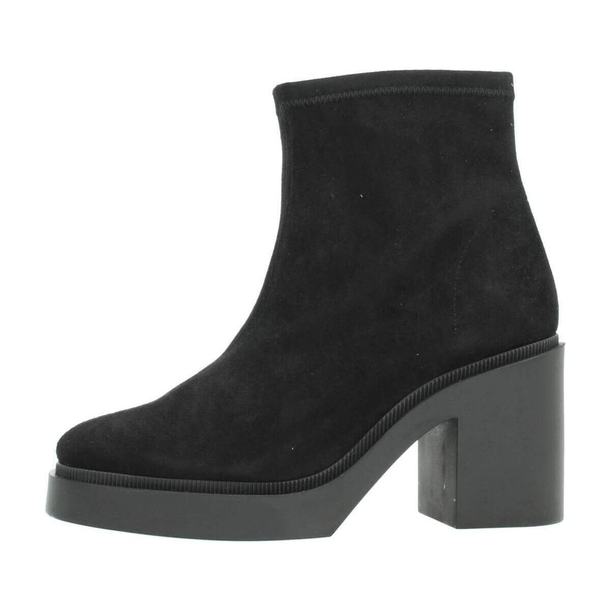 Women's Ankle Boots Miss Elastic Black