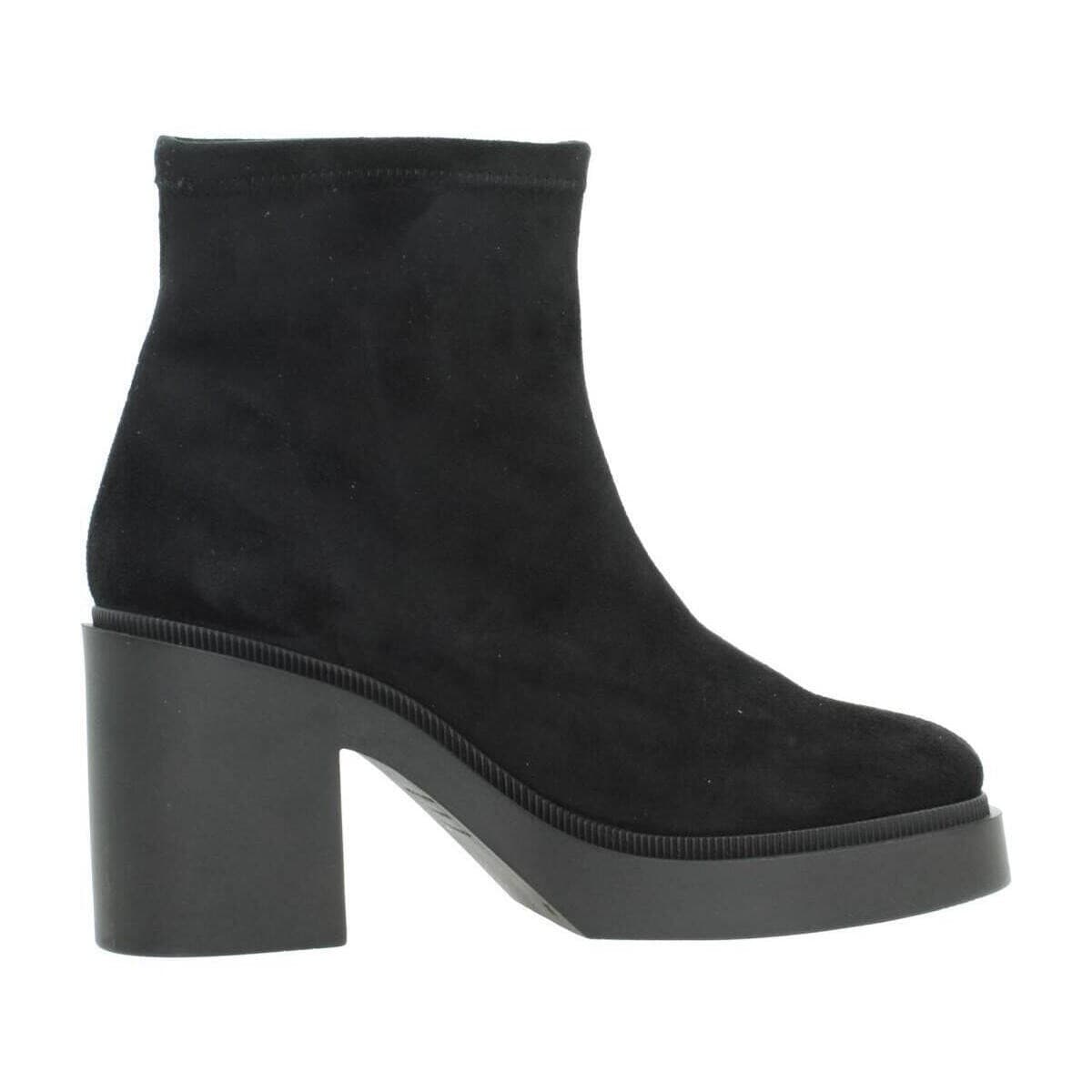 Women's Ankle Boots Miss Elastic Black