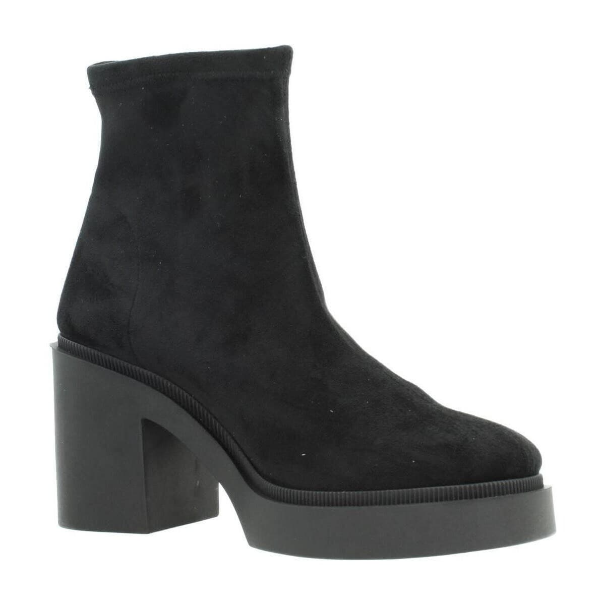 Women's Ankle Boots Miss Elastic Black