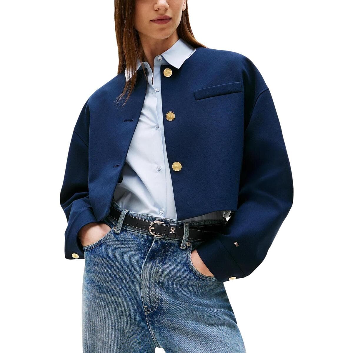 Women's Blazers Tommy Hilfiger Blue