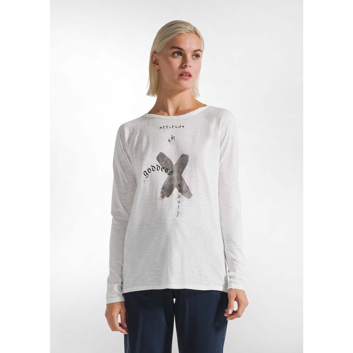 Women's T-Shirts Deha White