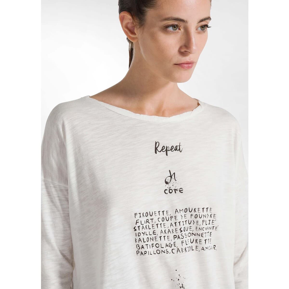 Women's T-Shirts Deha White