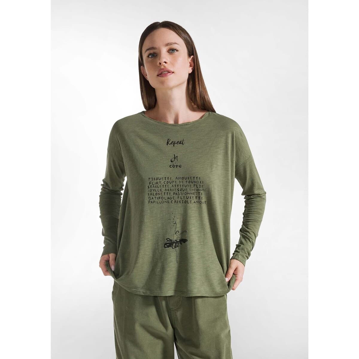 Women's T-Shirts Deha Green
