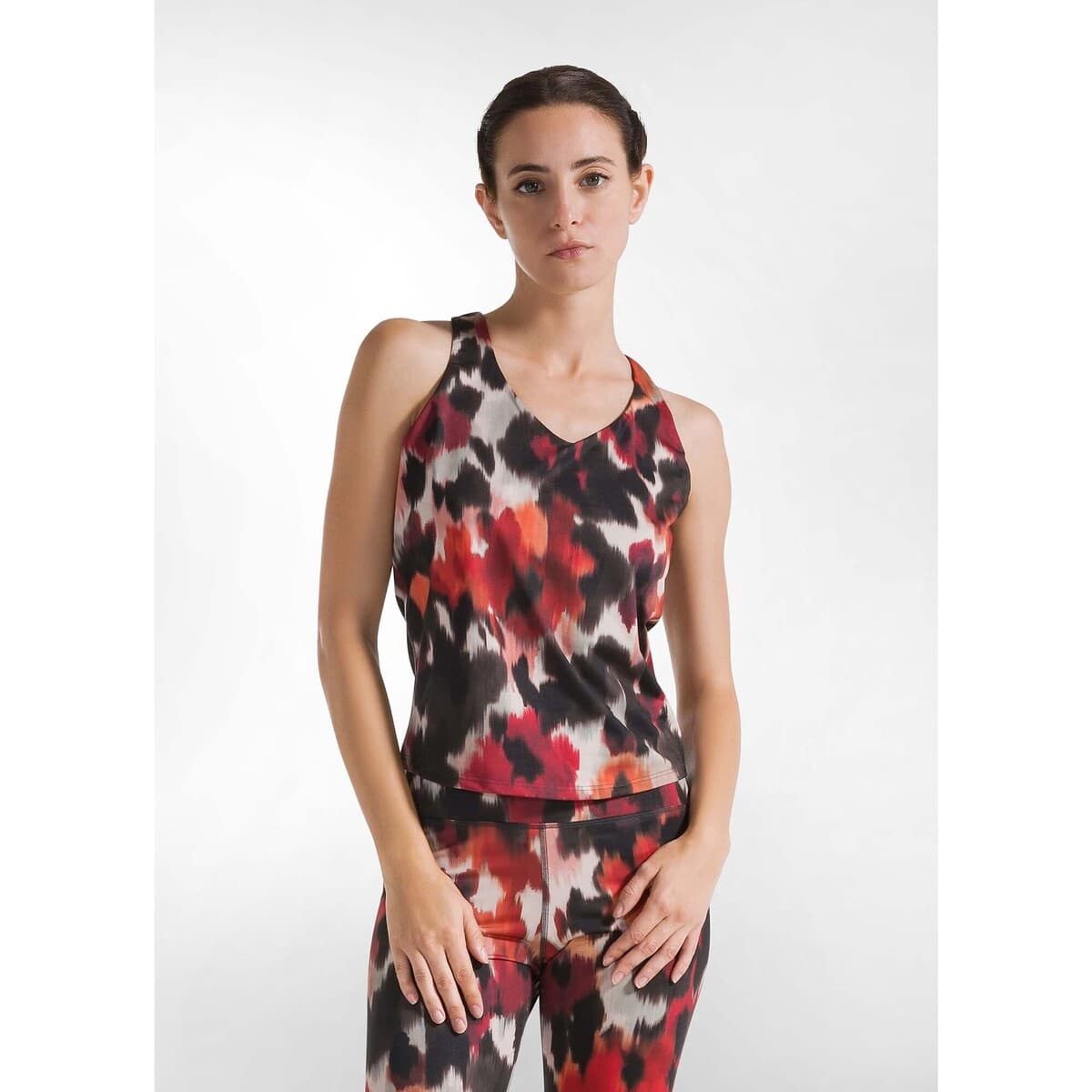 Women's Sleeveless Tops Deha Red