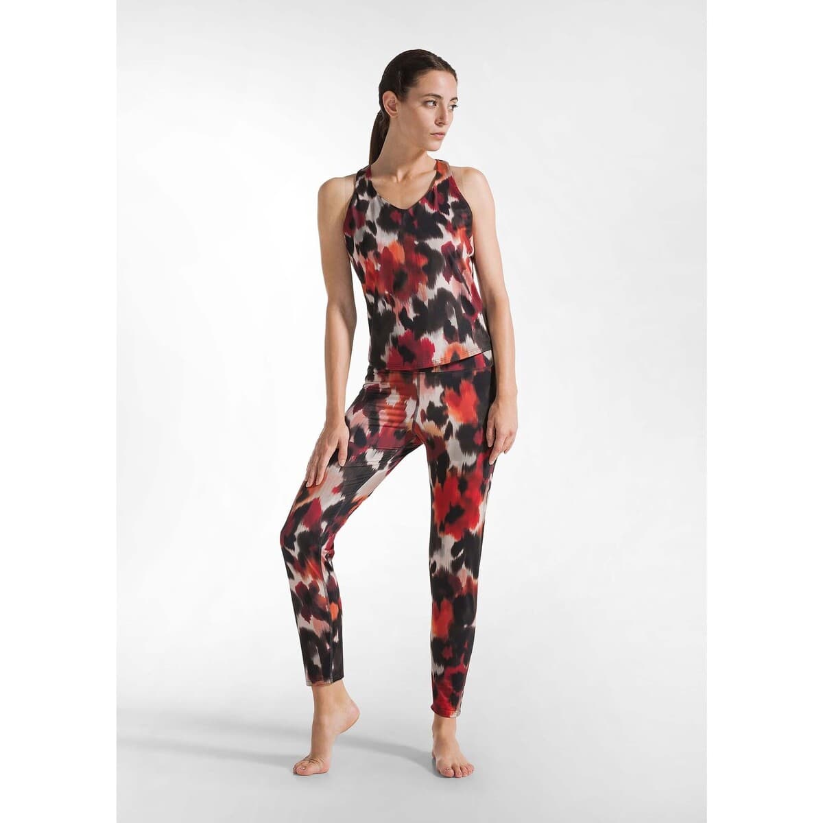 Women's Sleeveless Tops Deha Red