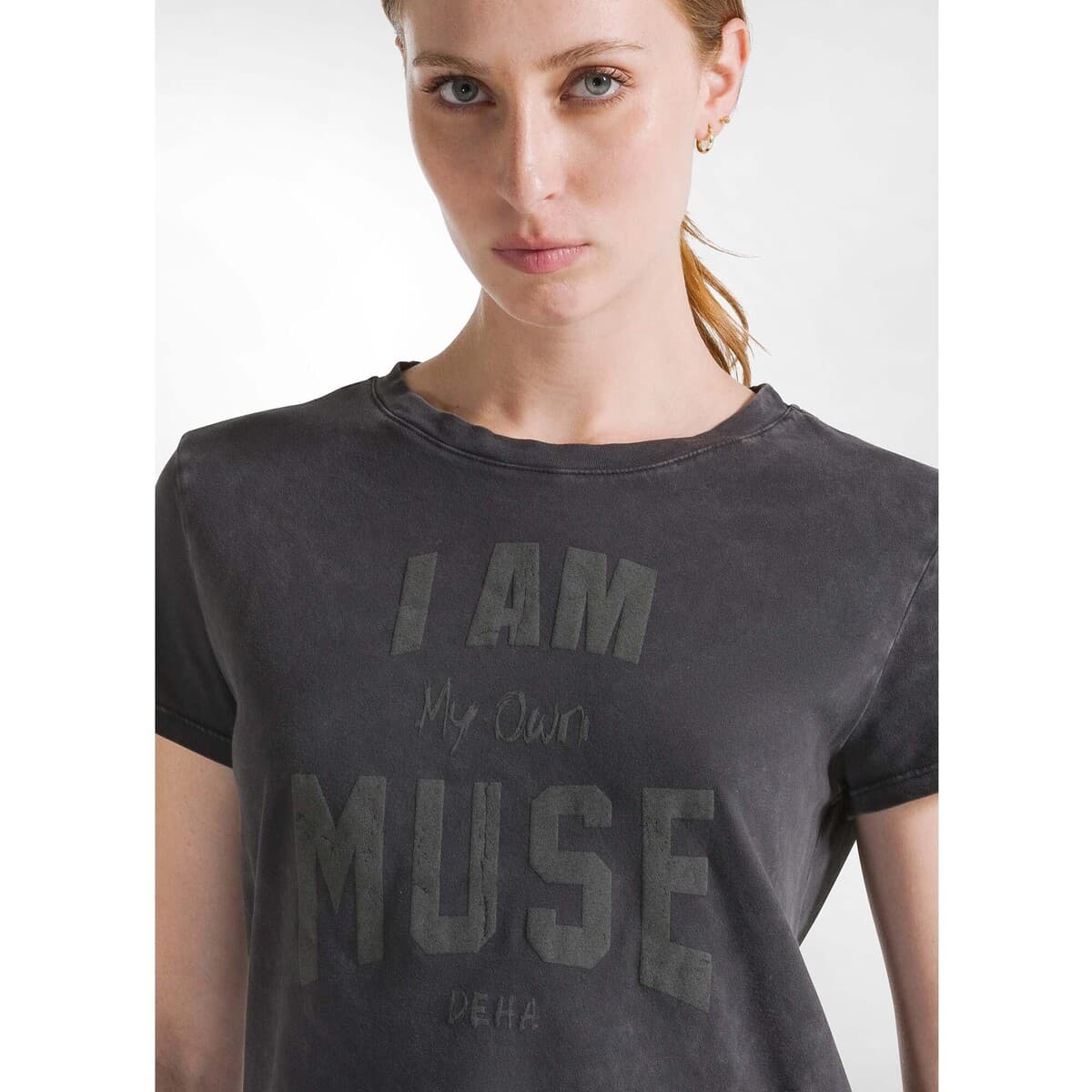 Women's T-Shirts Deha Black