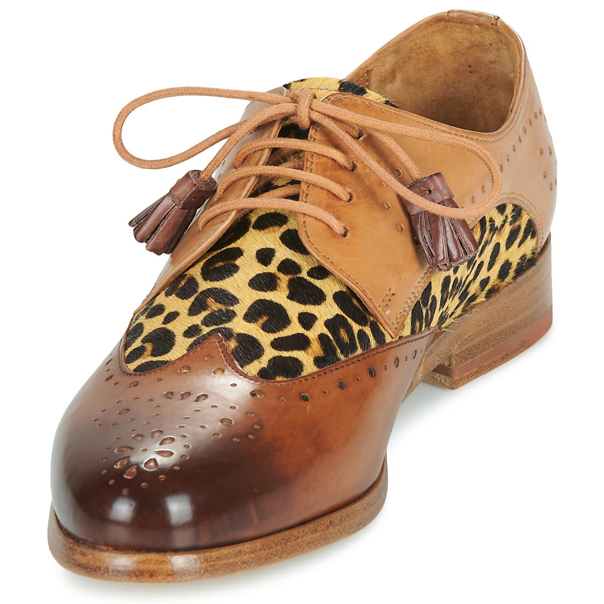 Women's Derby Shoes Melvin & Hamilton Brown