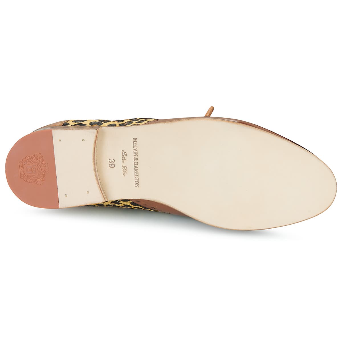 Women's Derby Shoes Melvin & Hamilton Brown