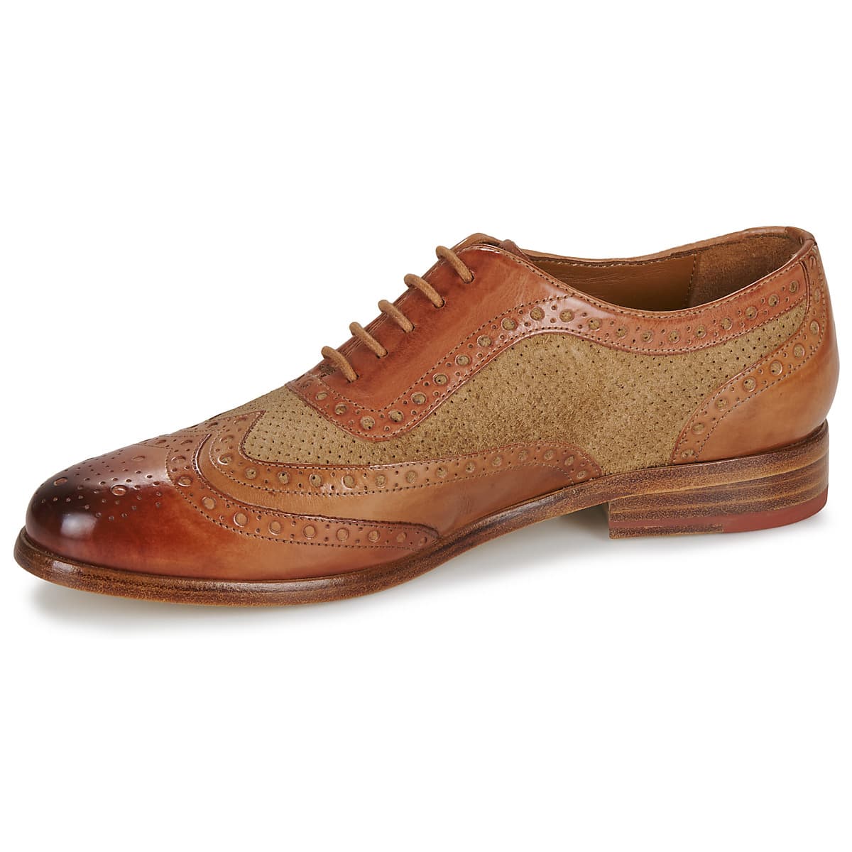 Women's Derby Shoes Melvin & Hamilton Brown