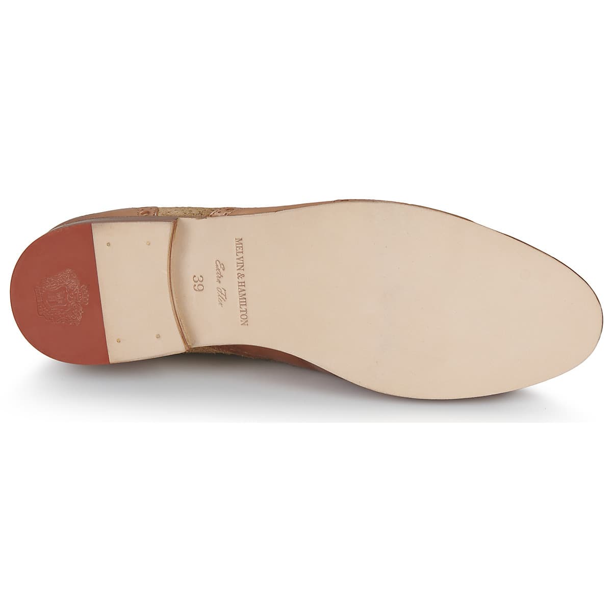 Women's Derby Shoes Melvin & Hamilton Brown